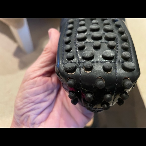 Tod’s Gommino Driving Moccasins, navy blue patent, size 7, beautiful condition - Picture 7 of 10